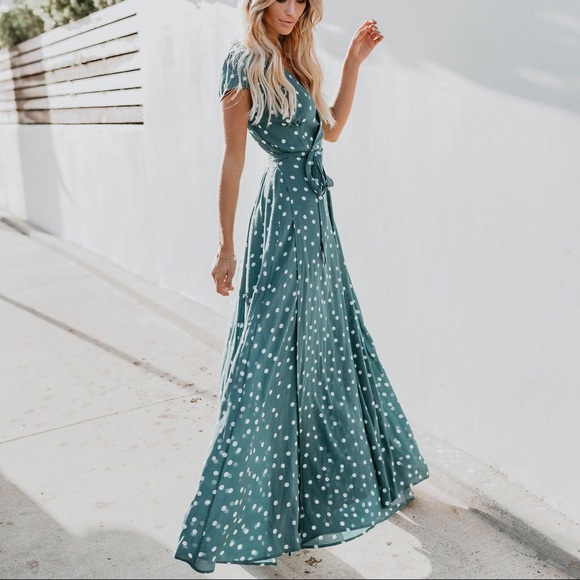 vici polka dot dress